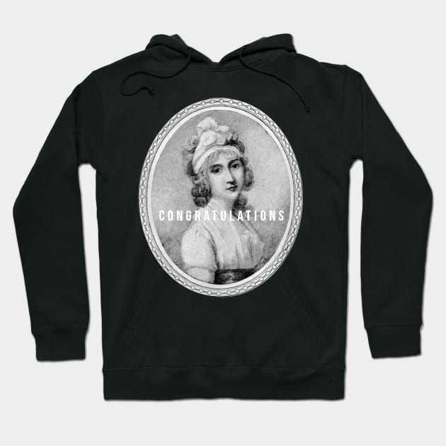 Congratulations - Angelica Schuyler Church Hoodie by tziggles